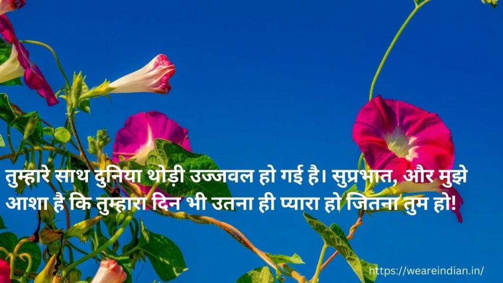 good morning images hindi